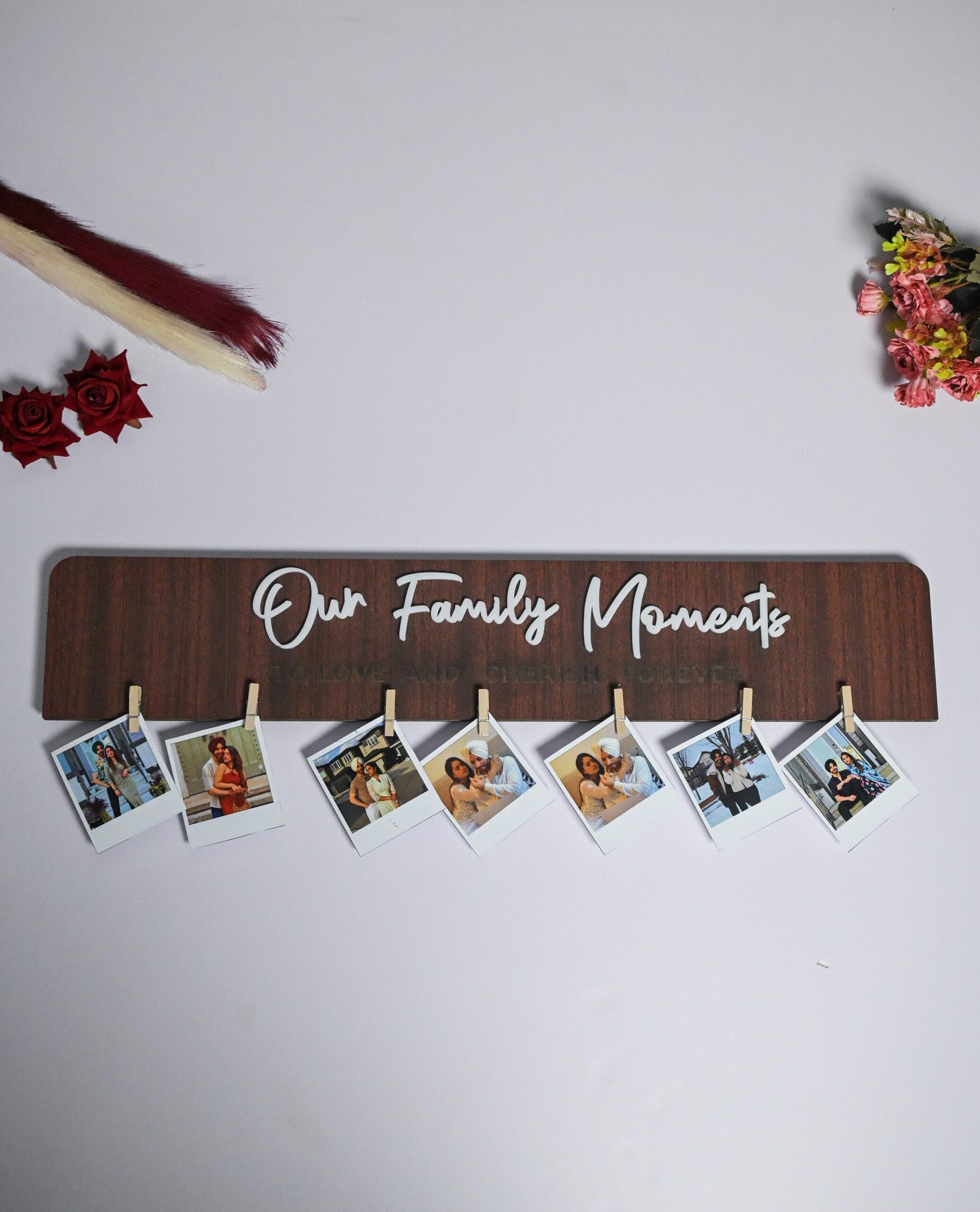 Family Moment Board Light Brown,Brown - Image 2